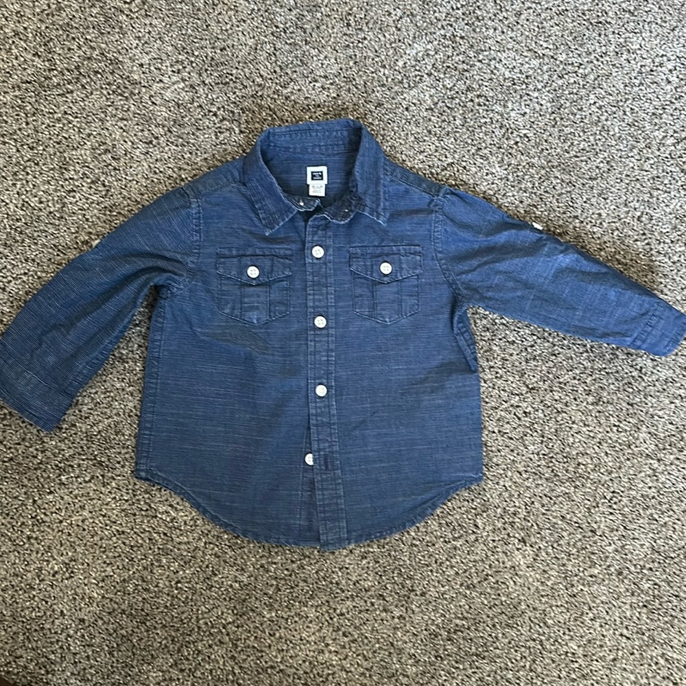 Janie and jack 6 to 12 months button down shirt